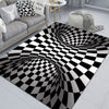 Trap Vision Carpet 3D Geometric Stereoscopic Illusion Floor Mat