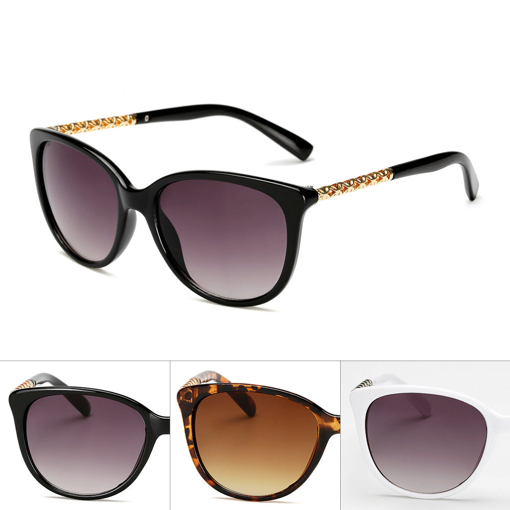 Metal accessories sunglasses