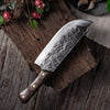 Hand Forged Longquan Old Kitchen Knife Home Chef