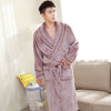 Flannel pajamas Hotel bathrobe