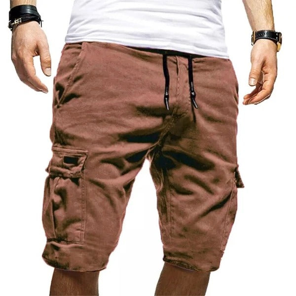 Men's casual multi-pocket men's pants