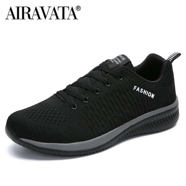 Men Women Knit Sneakers Breathable Athletic Running Walking Gym Shoes