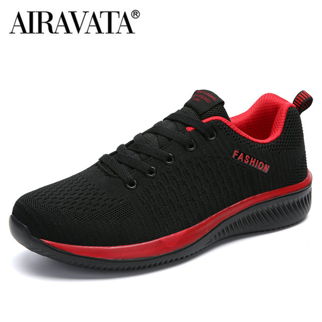 Men Women Knit Sneakers Breathable Athletic Running Walking Gym Shoes
